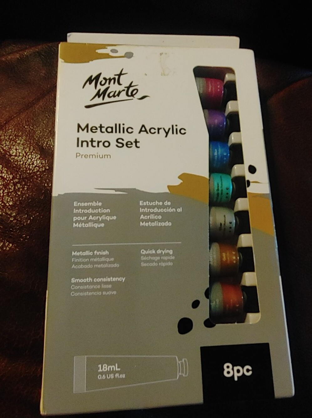 Metallic Acrylic Intro Set - Multi Metallic Colors
